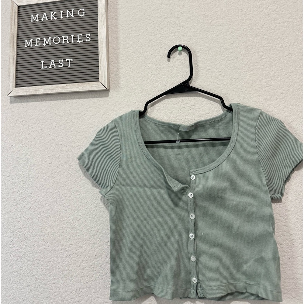 Green Brandy Melville tee